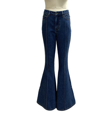 Jeans à haute taille pour une silhouette flatteuse et allongée