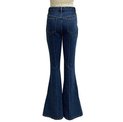 Jeans à haute taille pour une silhouette flatteuse et allongée