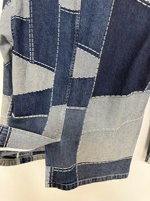 Les éléments de la mode Jacquard Blazer Denim pour un look audacieux et élégant