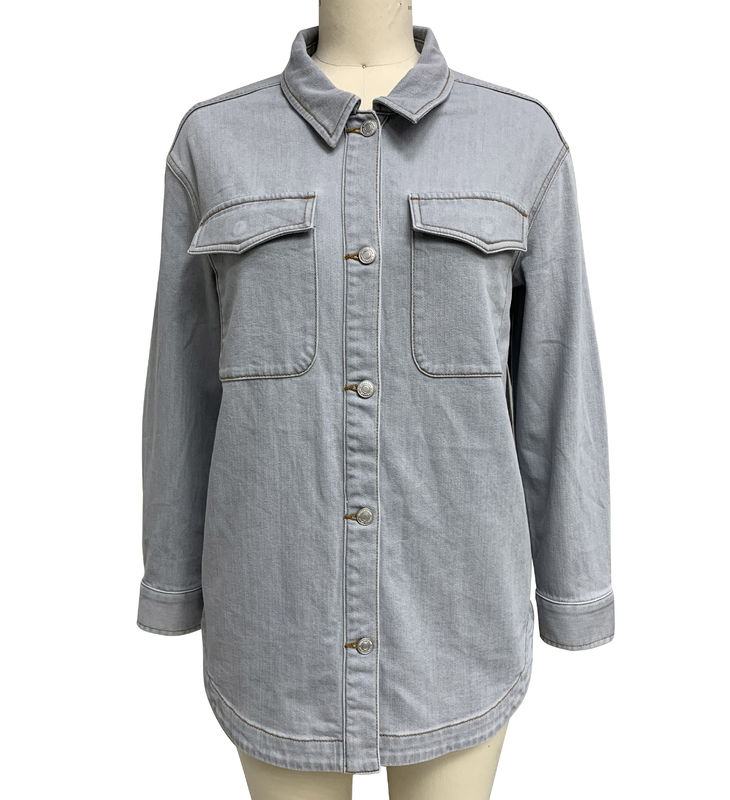 T-shirt en denim pour un style détendu et sans effort